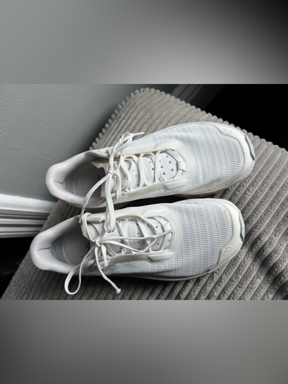 On Running Cloudmonster Sneakers in White - Picture 3 of 6